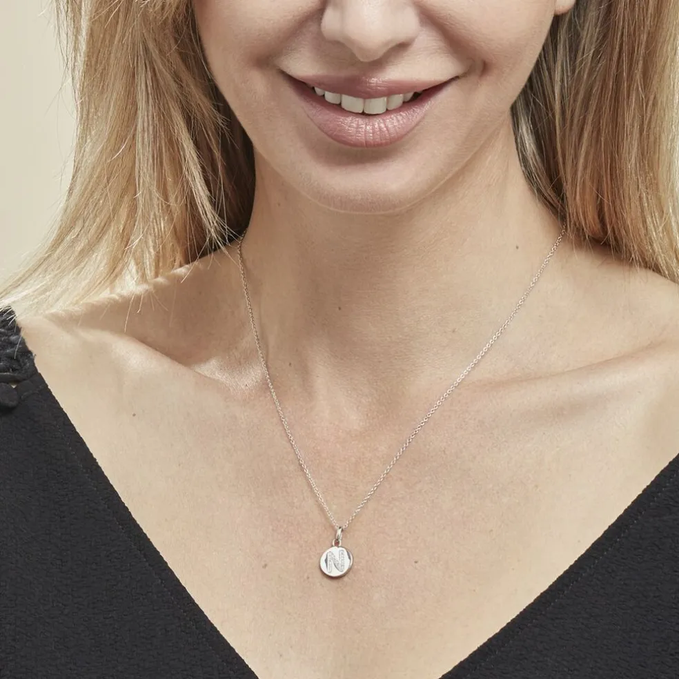 Collier Argent Eugenien Oxydes De Zirconium