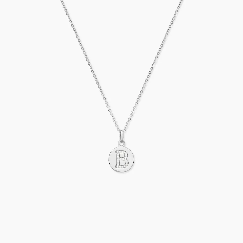 Collier Argent Eugenien Oxydes De Zirconium