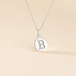 Collier Argent Eugenien Oxydes De Zirconium