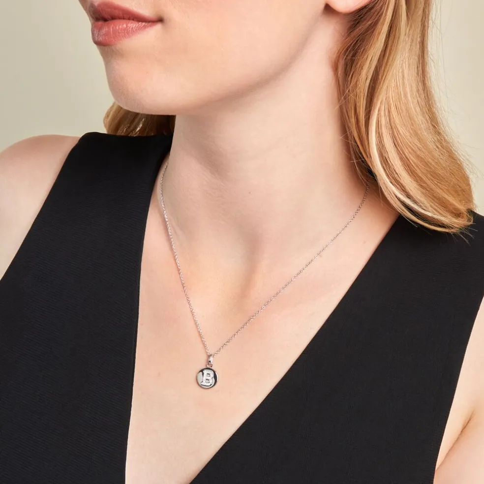 Collier Argent Eugenien Oxydes De Zirconium