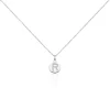 Collier Argent Eugenien Oxydes De Zirconium