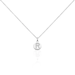 Collier Argent Eugenien Oxydes De Zirconium