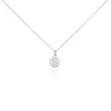 Collier Argent Eugenien Oxydes De Zirconium