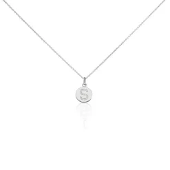 Collier Argent Eugenien Oxydes De Zirconium