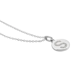 Collier Argent Eugenien Oxydes De Zirconium