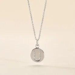 Collier Argent Eugenien Oxydes De Zirconium