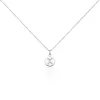 Collier Argent Eugenien Oxydes De Zirconium