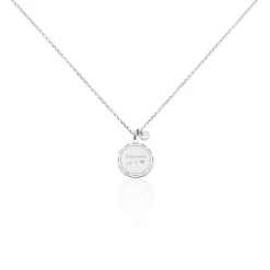 Collier Argent Glannon Oxyde De Zirconium
