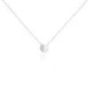 Collier Argent Grissil Oxydes De Zirconium