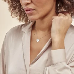 Collier Argent Ieronim Oxydes De Zirconium