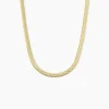 Collier Argent Jaune Alay