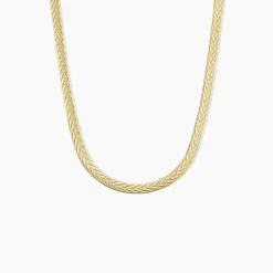 Collier Argent Jaune Alay