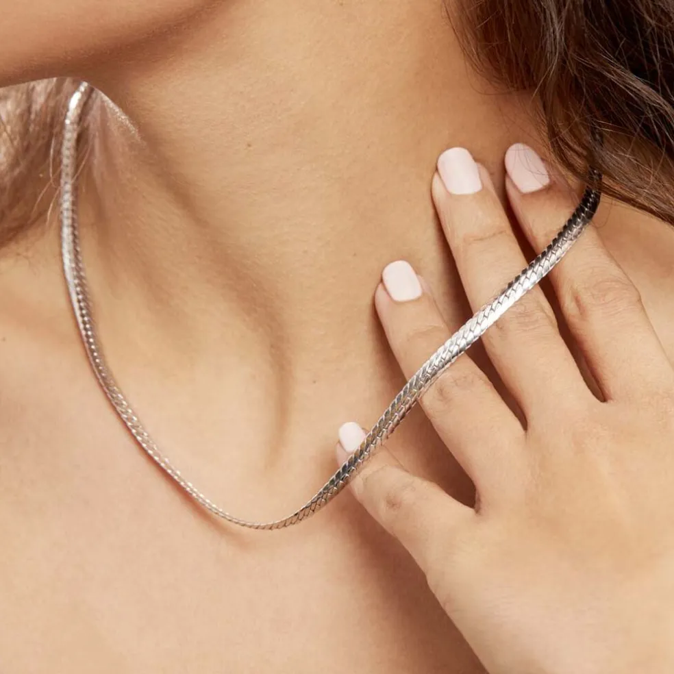 Collier Argent Medad