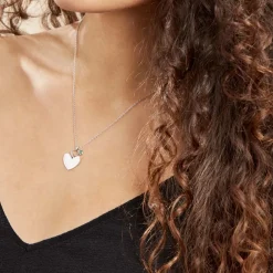 Collier Argent Pero Onyx