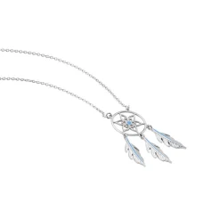 Collier Argent Polygale