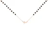 Collier Argent Rose Cirola Croix Vierge