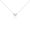 Collier Argent Santiago Oxydes De Zirconium