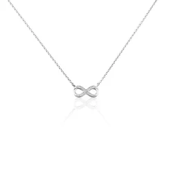 Collier Argent Solkem Glitter