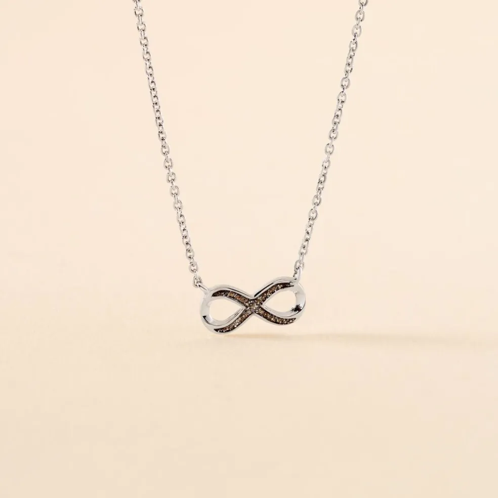 Collier Argent Solkem Glitter