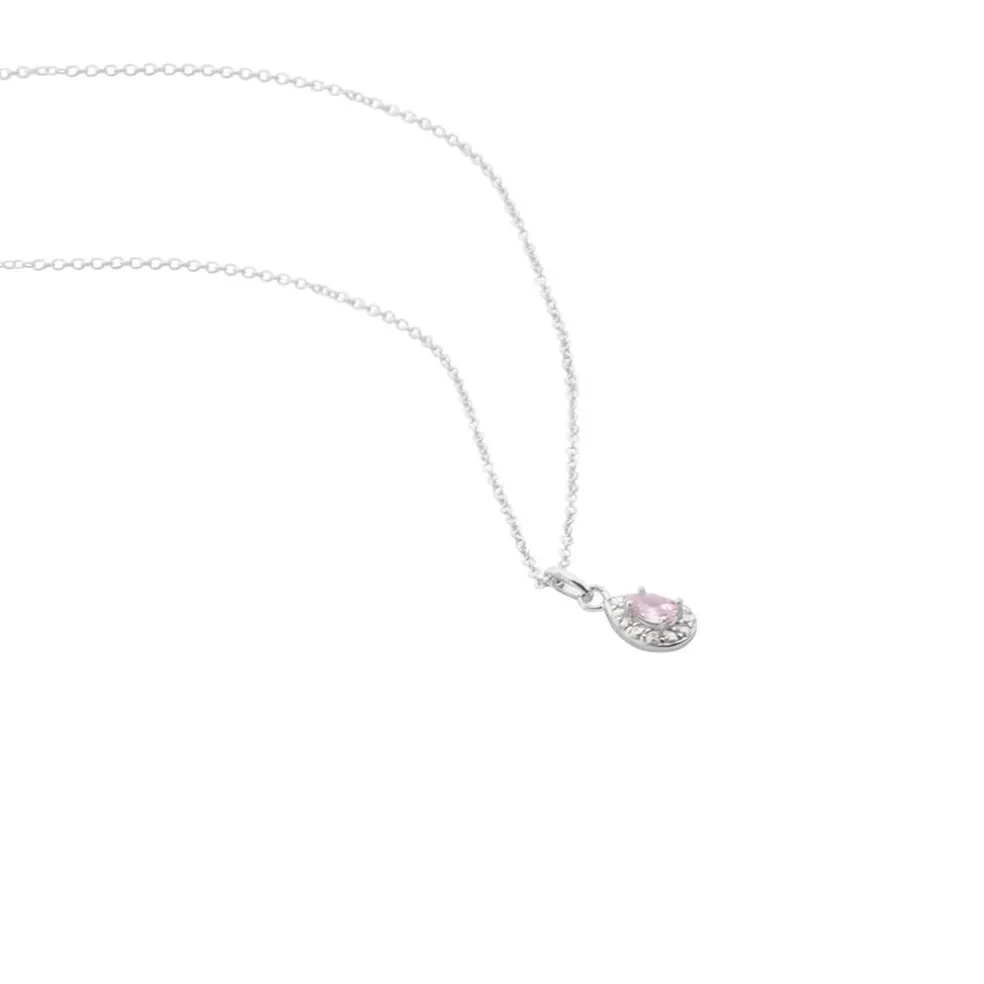Collier Argent Tania Oxydes De Zirconium