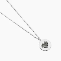 Collier Argent Ursicin Glitter