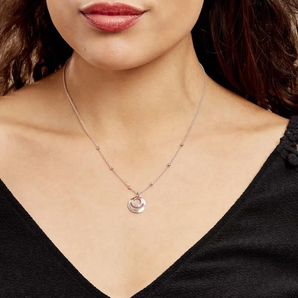 Collier Argent Vibien Glitter