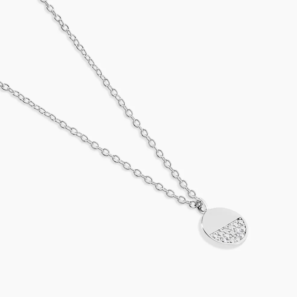 Collier Argent Viviano Oxydes De Zirconium