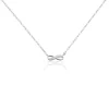 Collier Argent Wendel Oxydes De Zirconium