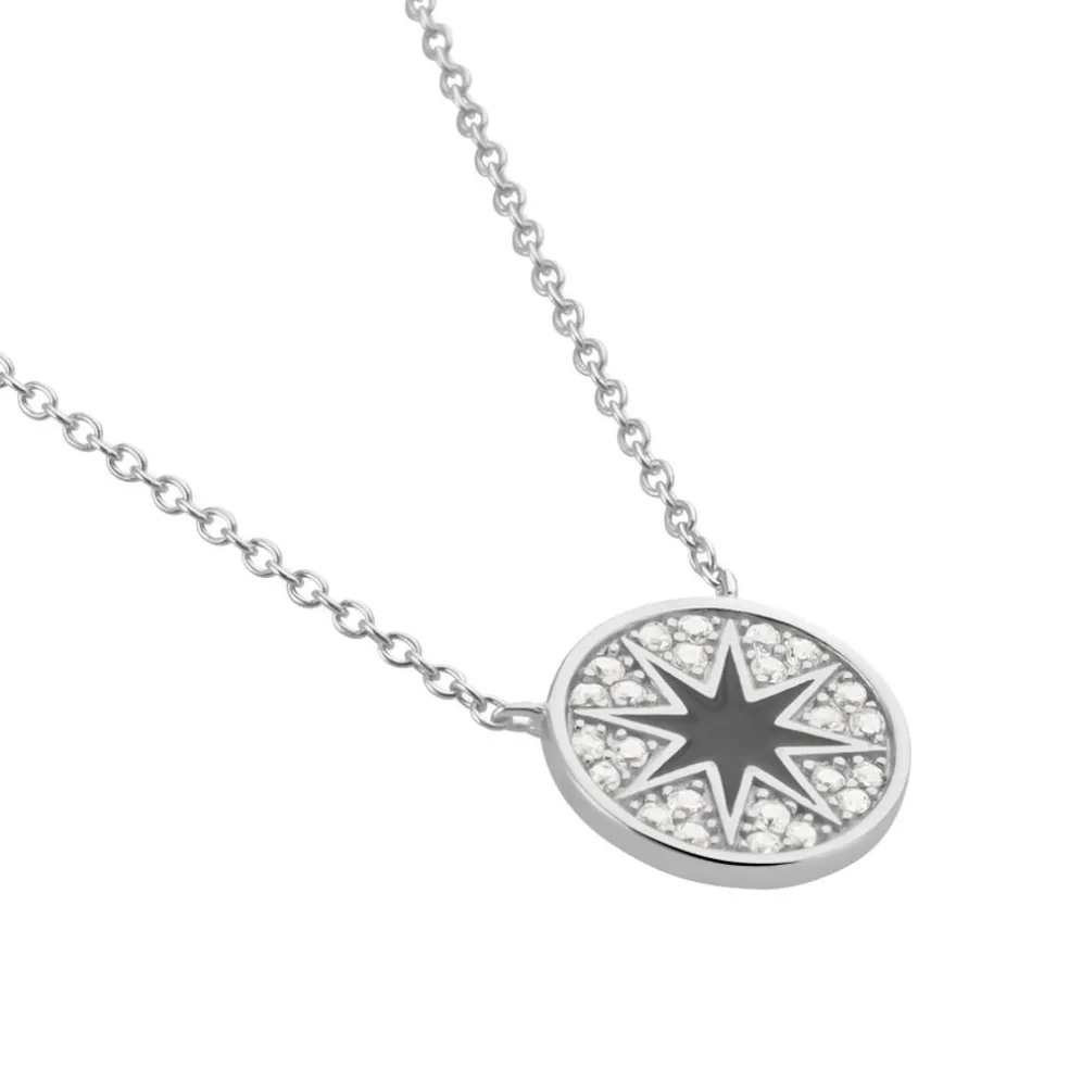 Collier Argent Winston Oxydes De Zirconium