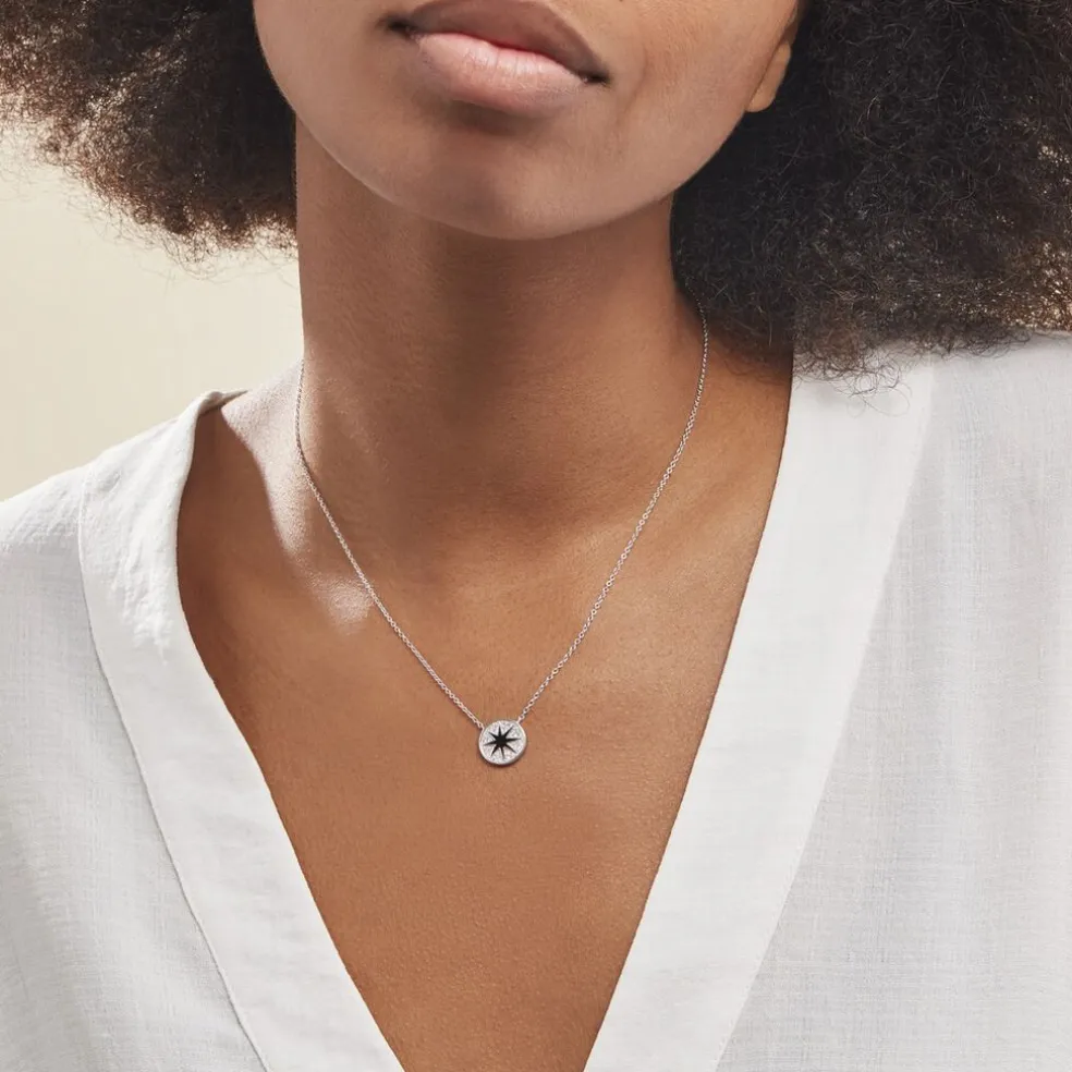 Collier Argent Winston Oxydes De Zirconium