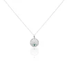 Collier Aries Argent Blanc Oxyde De Zirconium