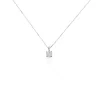 Collier Artemis Or Blanc Diamant