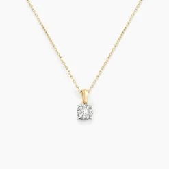 Collier Artemis Or Jaune Diamants