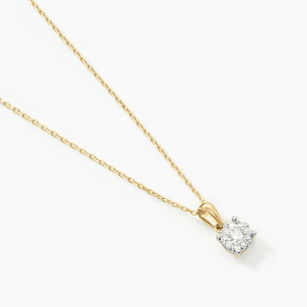 Collier Artemis Or Jaune Diamants