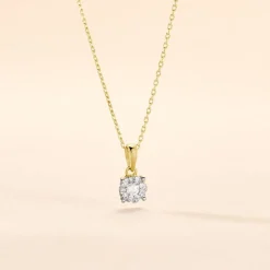 Collier Artemis Or Jaune Diamants
