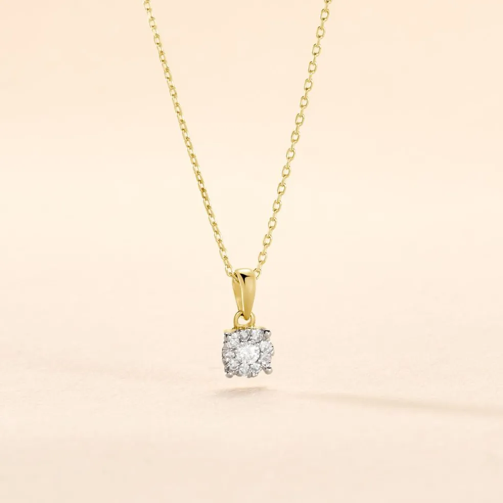 Collier Artemis Or Jaune Diamants