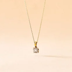 Collier Artemis Or Jaune Diamant