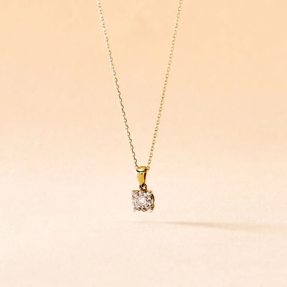Collier Artemis Or Jaune Diamant