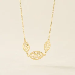 Collier Artemisia Or Jaune