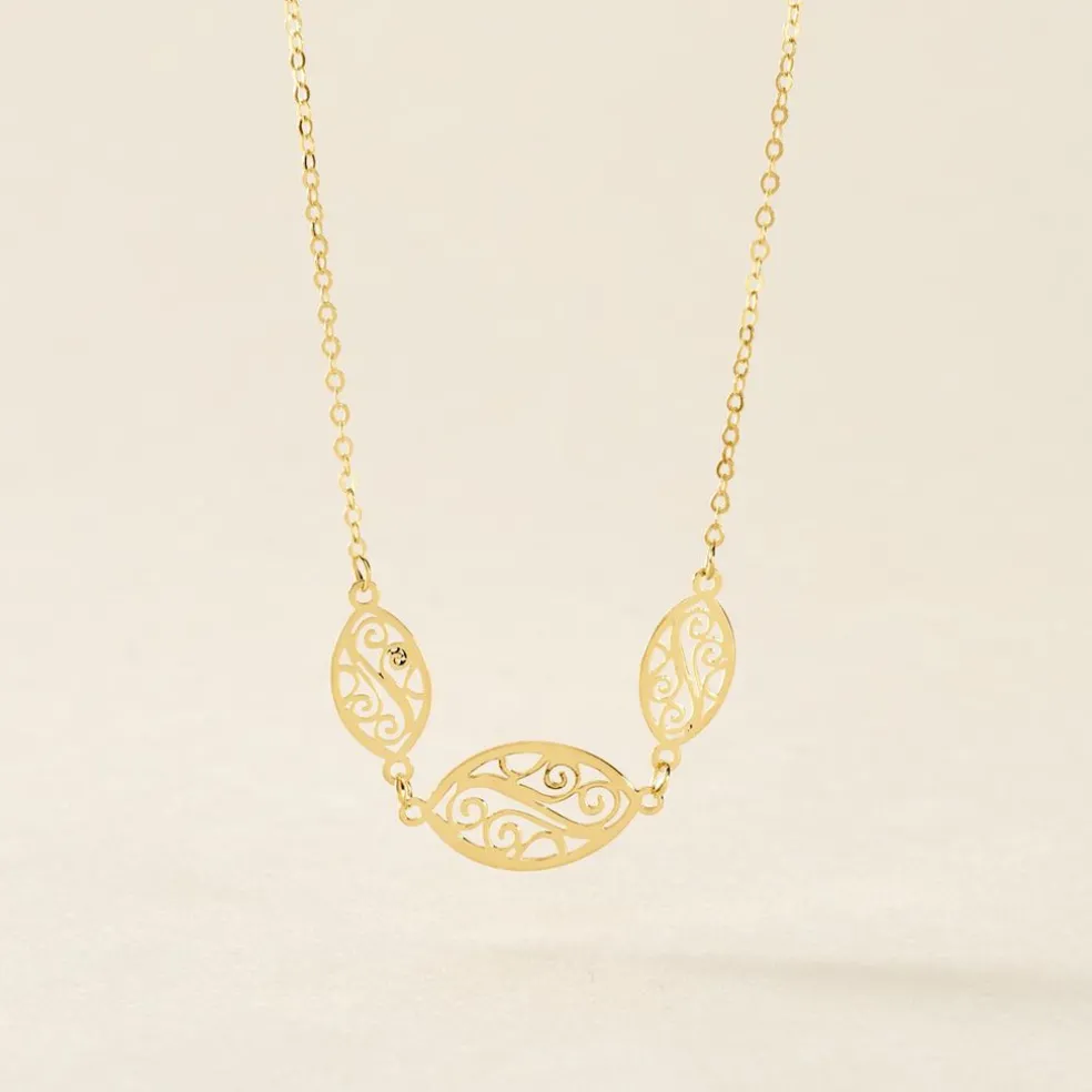 Collier Artemisia Or Jaune