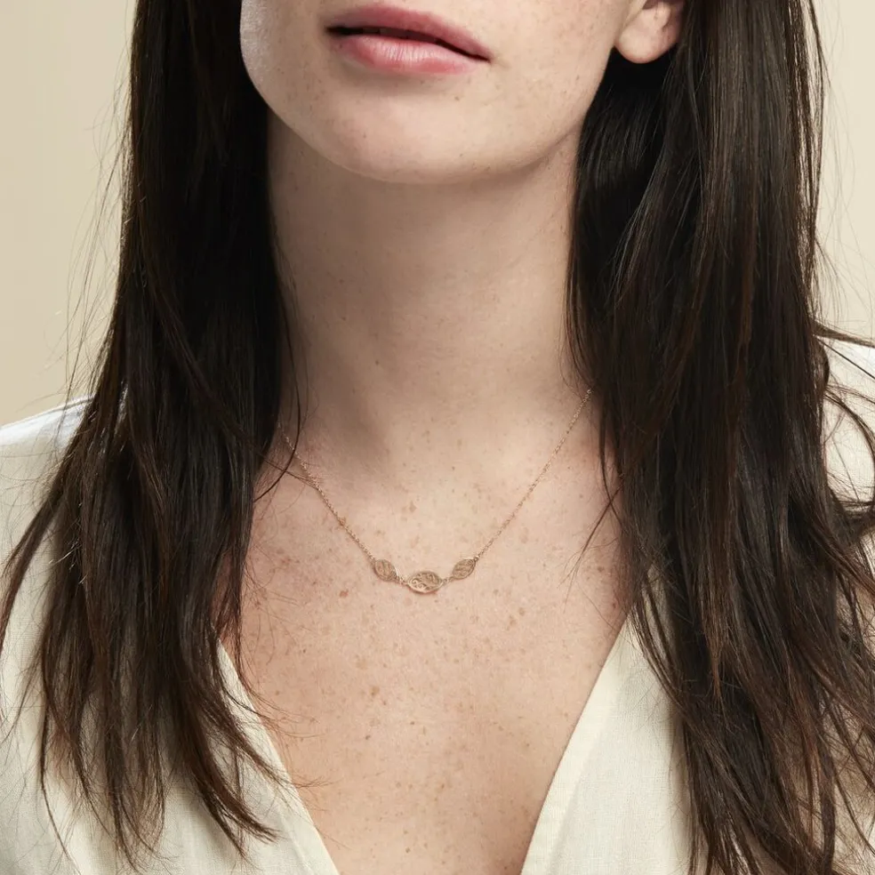 Collier Artemisia Or Jaune