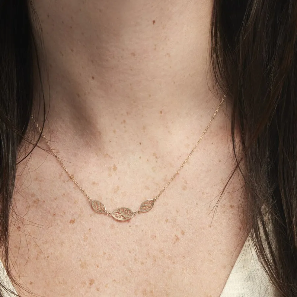 Collier Artemisia Or Jaune