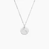Collier Astr Argent Oxydes De Zirconium