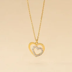 Collier Astralagus Or Jaune