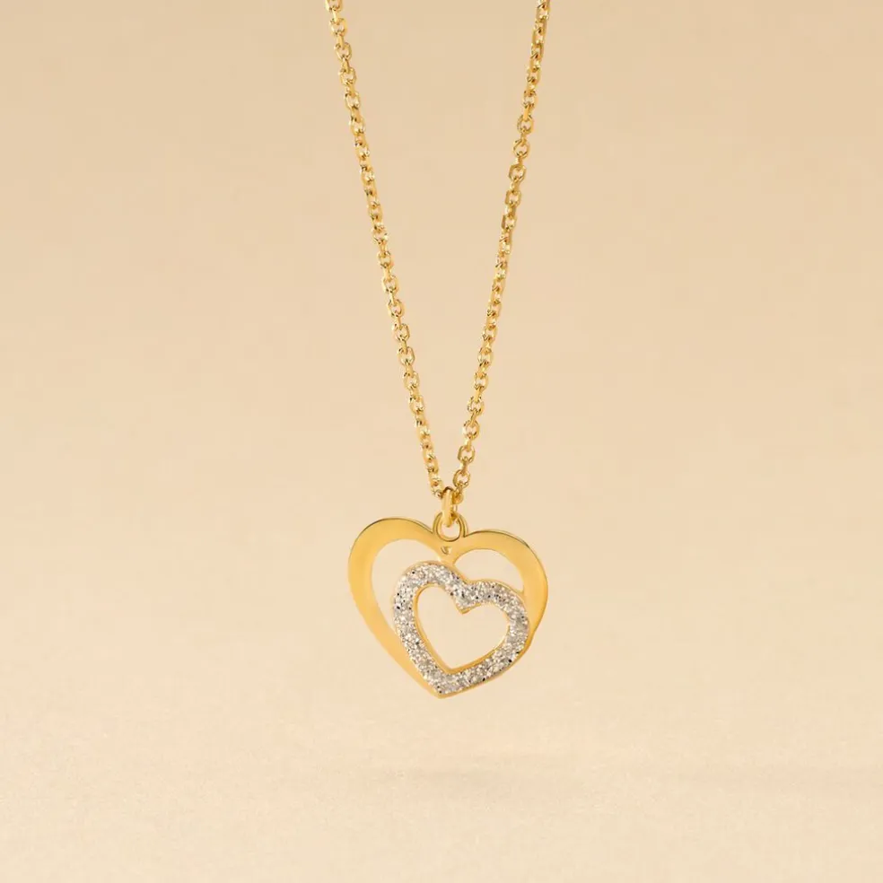 Collier Astralagus Or Jaune