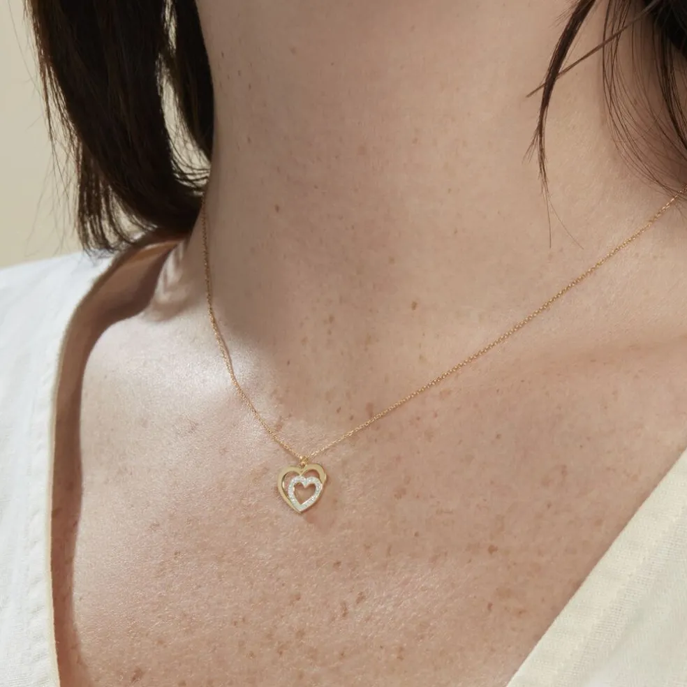 Collier Astralagus Or Jaune