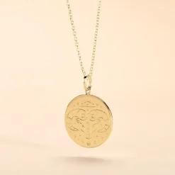 Collier Astro Plaqué Or