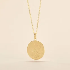 Collier Astro Plaqué Or