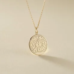 Collier Astro Plaqué Or