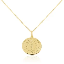 Collier Astro Plaqué Or